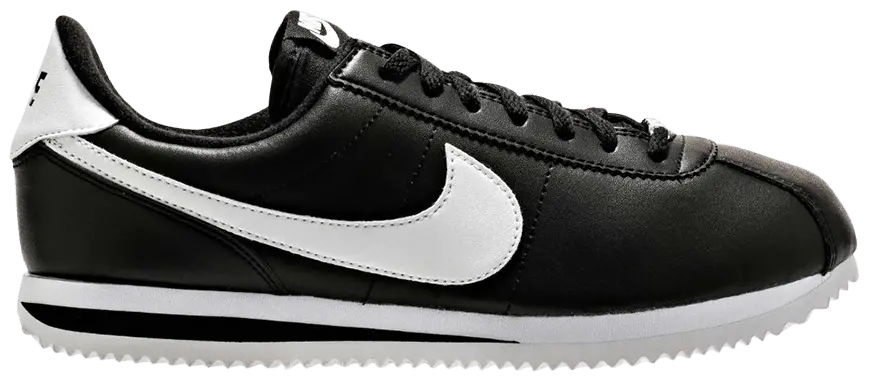 Giày Nike Cortez Basic Leather 'Black White' 819719-012