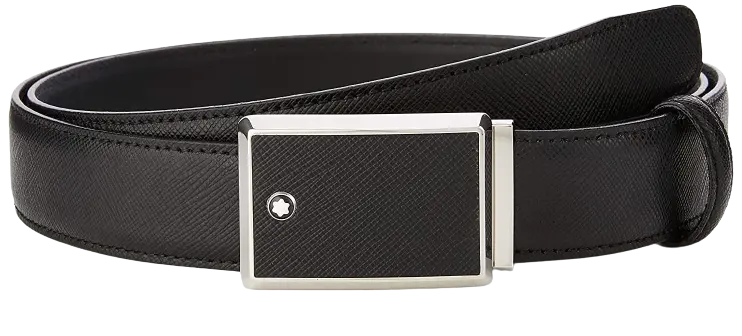 Dây Lưng MontBlanc Rectangular Buckle Belt 114421