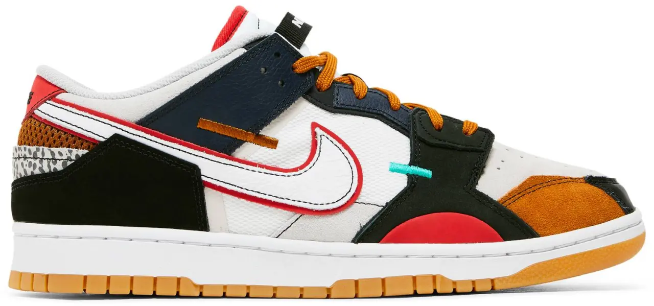 Giày Nike Dunk Low Scrap Premium 'University Red' DN1775-001