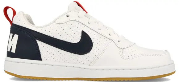 Giày Nike Court Borough Low GS 'White Obsidian Gum' 839985-105