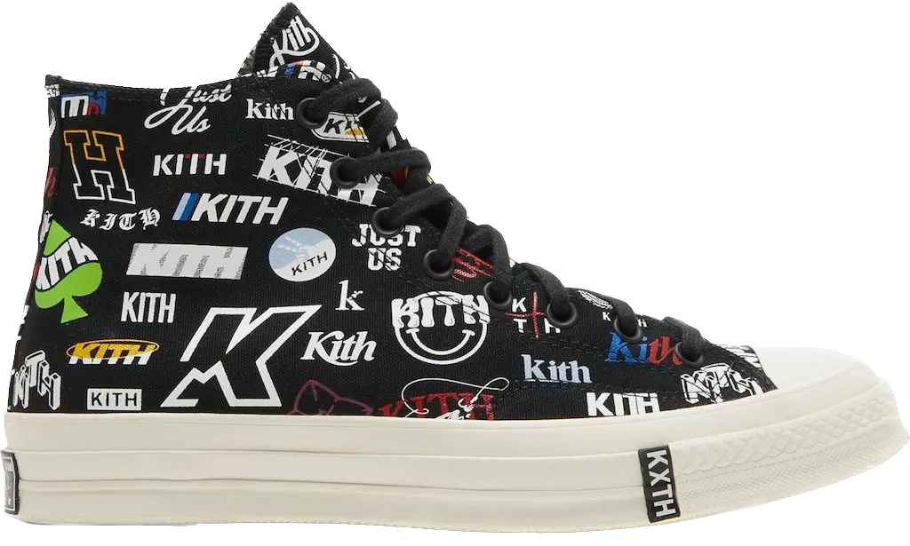Giày Converse Chuck Taylor All-Star 70 Hi Kith 10 Year Anniversary 'Black' 172465C