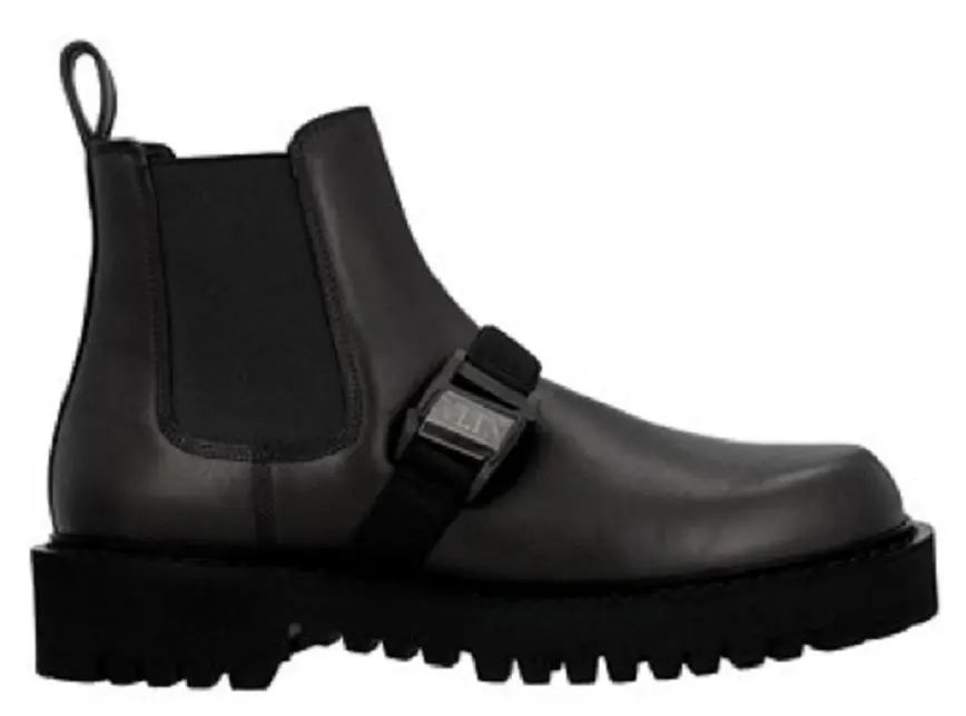 Giày Valentino Calfskin Beatle Boot UY0S0D90JZI0NO