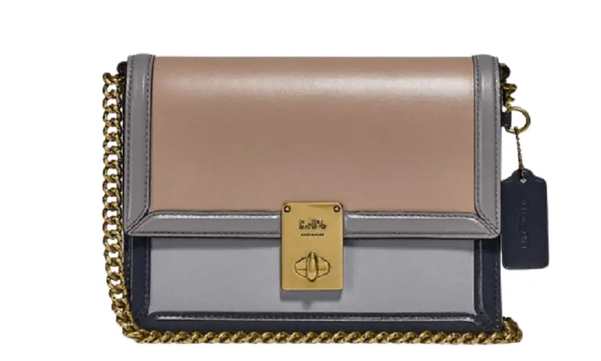 Túi Coach Hutton Shoulder Bag In Color Block 89070 B4SBG