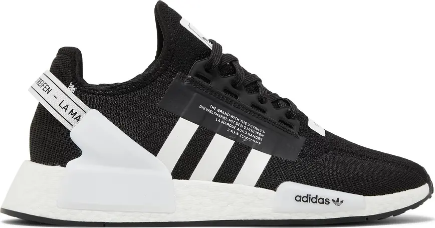 Giày Adidas Nmd R1 V2 'Black White' GX6367