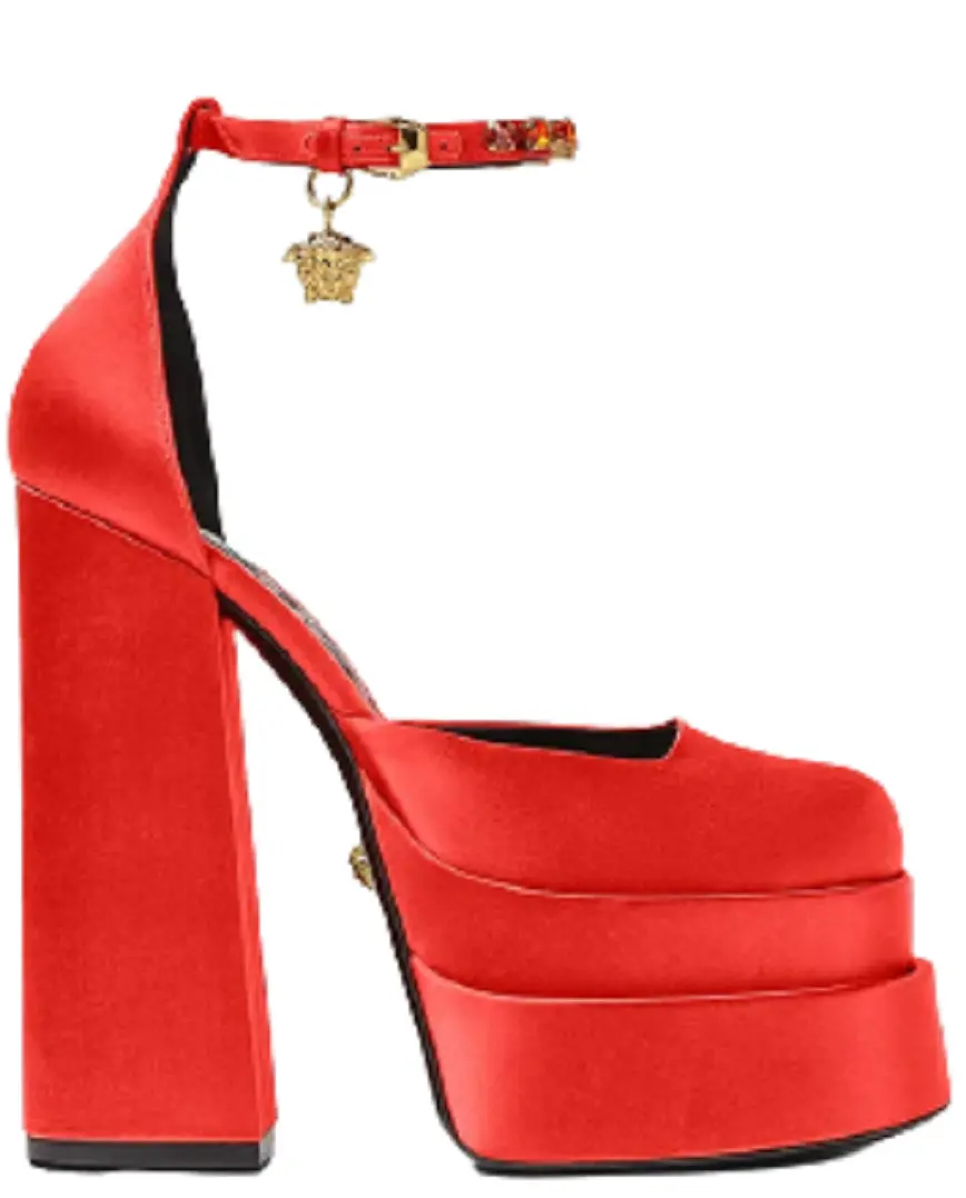 Giày Versace Medusa Aevitas Platform Pumps 1002005-DRA67-1R33V