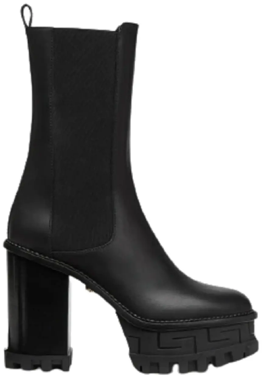 Giày Versace Greca Labyrinth Boots DST420Q-DVTA3-D41OH