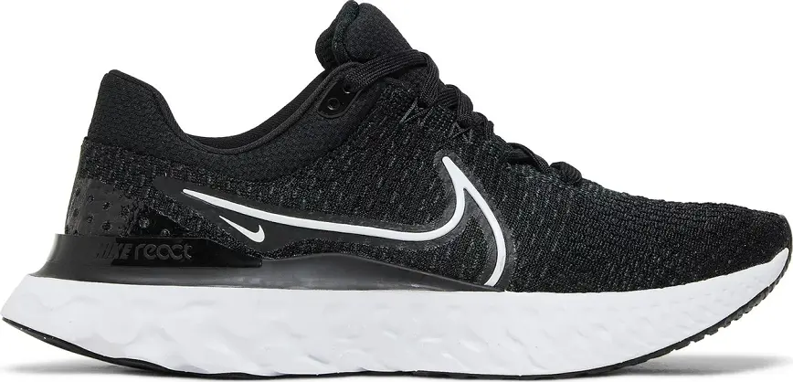 Giày Nike React Infinity Run Flyknit 3 'Black White' DH5392-001