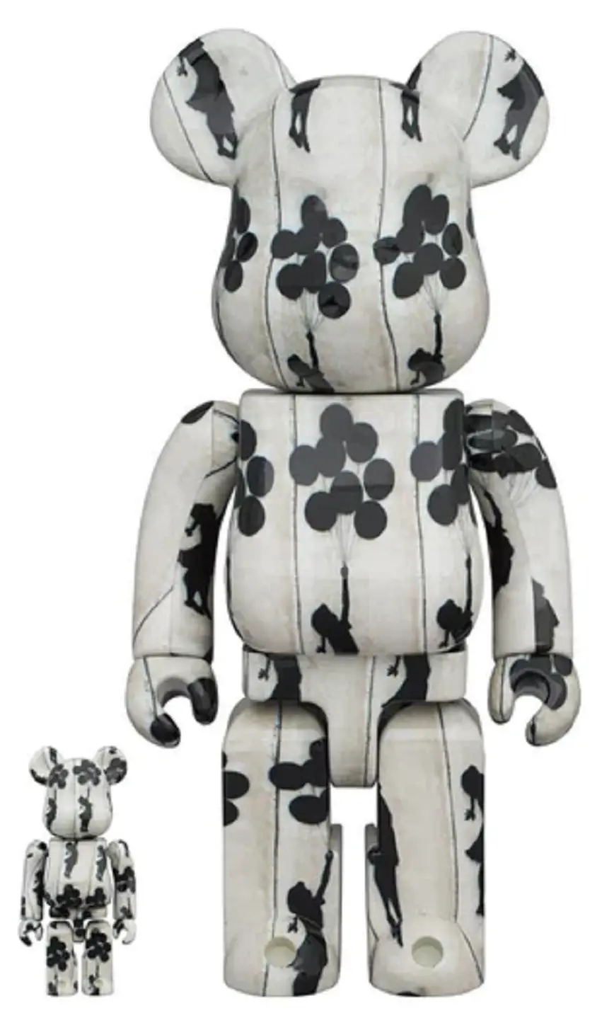 Mô Hình Bearbrick 100% + 400% 'Flying Girl Balloon' 94460-FGB-0104
