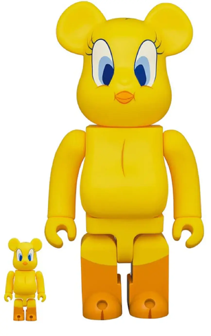 Mô Hình Looney Tunes Bearbrick 100% + 400% 'Tweety' 95917-TWE-0104