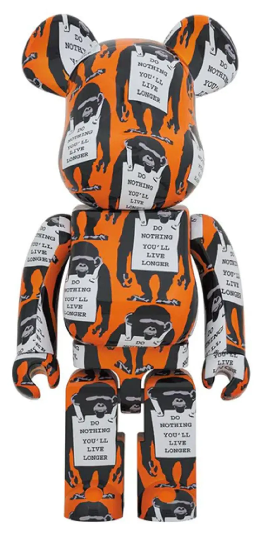 Mô Hình Brandalism Bearbrick 1000% 'Monkey Sign' 99298-MKS-1000
