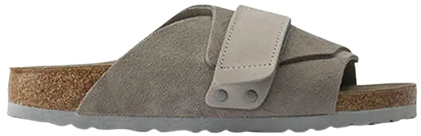 Dép Birkenstock Kyoto Suede 'Stone Coin' 1020737