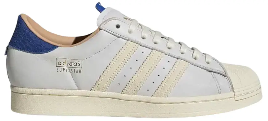 Giày Adidas Superstar 'Off White Blue' HQ6458