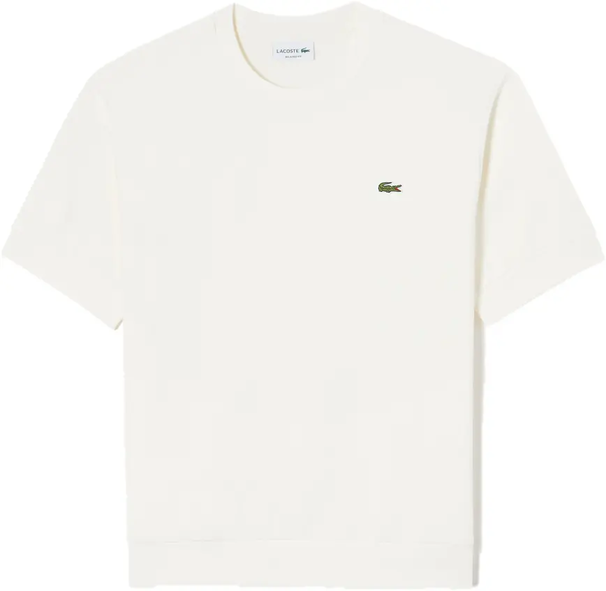 Áo Lacoste Overfit Milano Solid T-Shirt 'Cream' TH442E-53G-XFJ