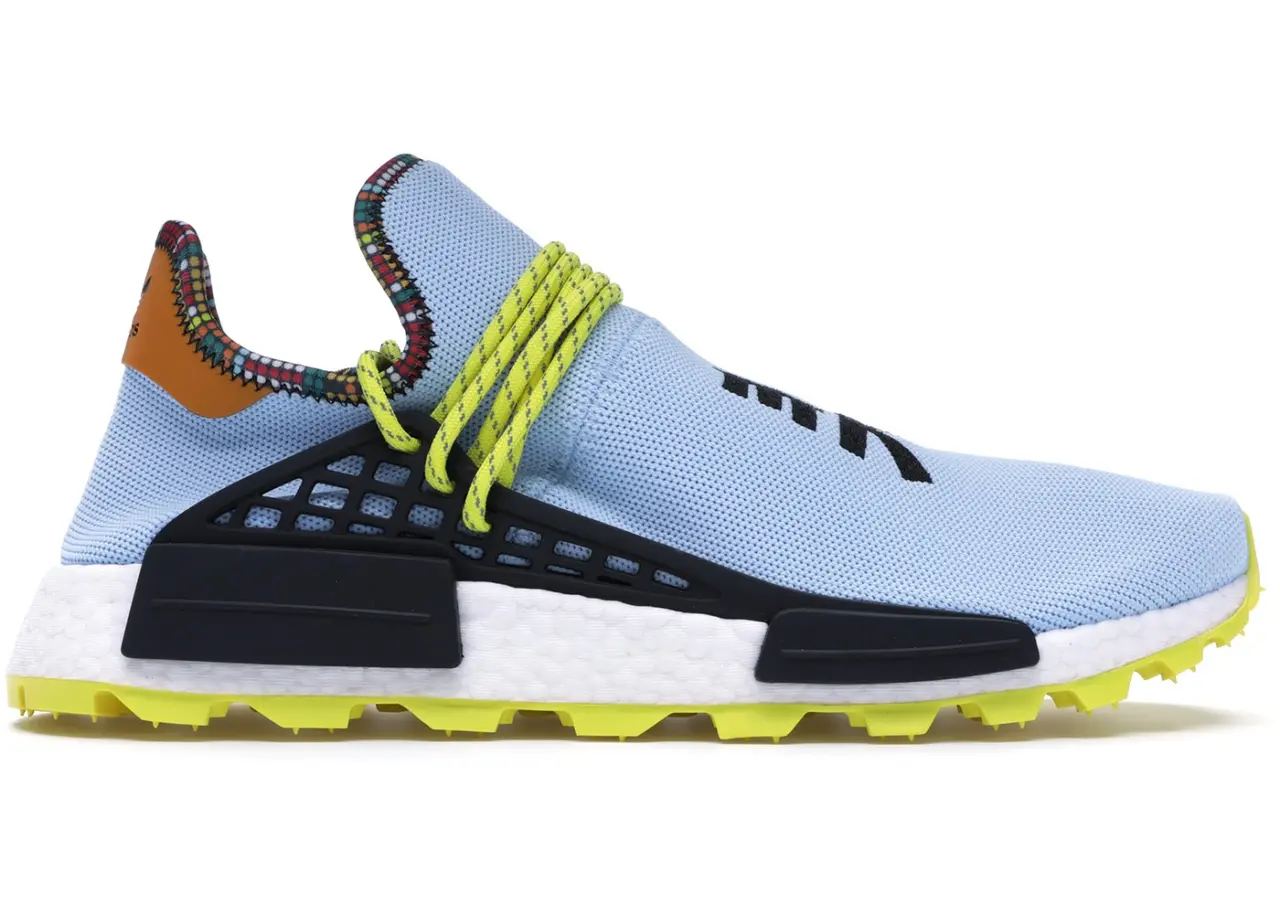 Giày Adidas NMD Hu Pharrell Inspiration Pack Clear Sky EE7581