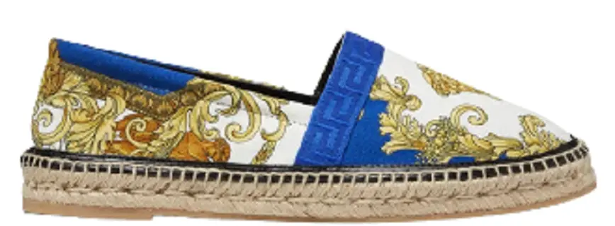 Giày Versace Medusa Renaissance Print Espadrilles Print DSU8255-1A01060-5U150
