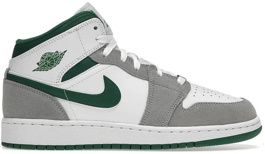 Giày Nike Air Jordan 1 Mid 'Light Smoke Grey Pine Green' DC7248-103