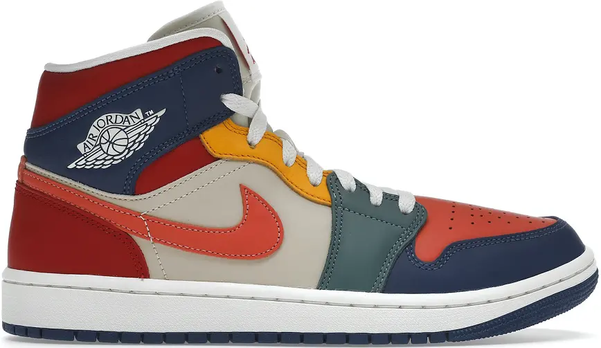 Giày Nike Air Jordan 1 Mid SE 'Multi Color' DN3738-400