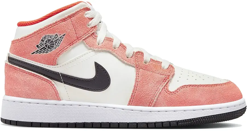 Giày Nike Air Jordan 1 Mid SE 'Orange Suede' DV1336-800