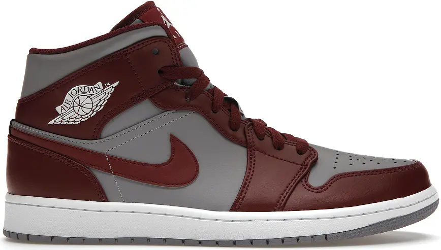 Giày Nike Air Jordan 1 Mid GS 'Team Red' DQ8423-615