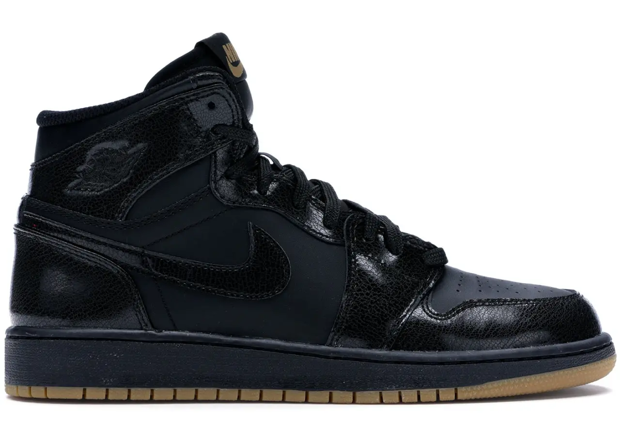 Giày Nike Air Jordan 1 Retro Black Gum 555088-020