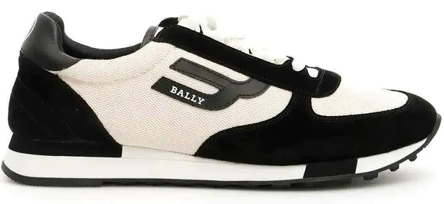 Giày Bally Men's Cotton And Suede 'Black' 6221261