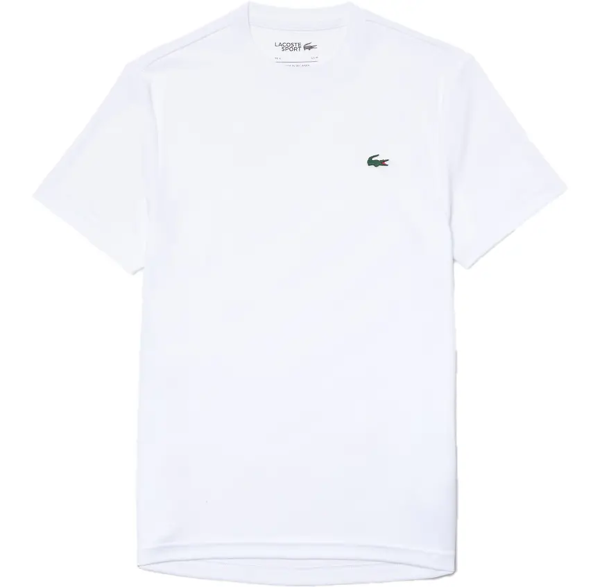 Áo Lacoste Sports Breathable Pique T-Shirt 'White' TH3401-53G-001