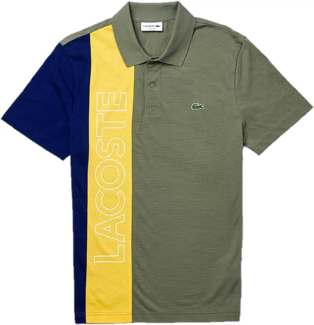 Áo Lacoste Men's Ultra-Light Color Matching Knitted Polo YH9852-51G-XHR