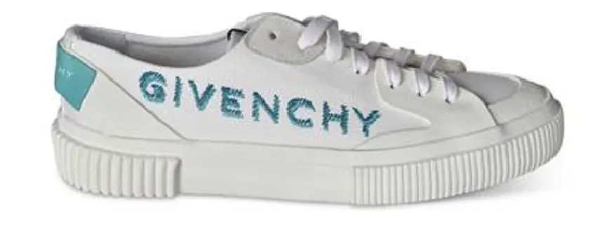 Giày Givenchy Sneakers In Leather With Logo BE000PE0SP-128