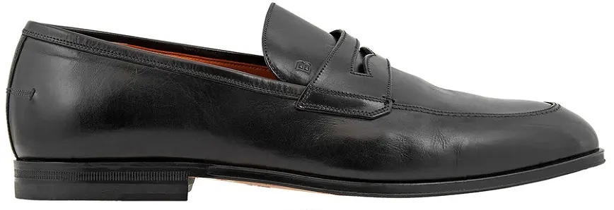 Giày Bally Westminster Leather Loafer 'Black' 6220948