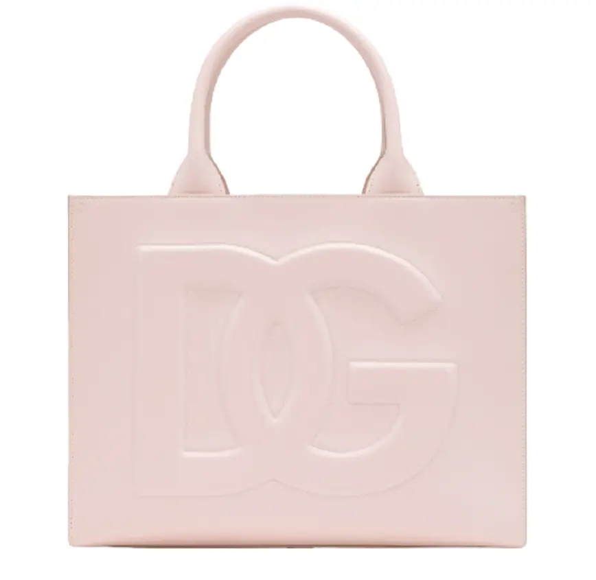 Túi Dolce &amp; Gabbana Small Calfskin DG Daily Shopper Pink BB7023AQ26987984