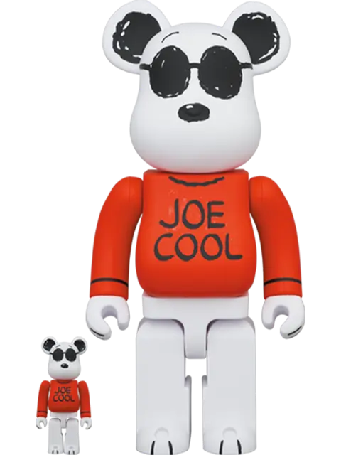Mô Hình Bearbrick Snoopy Joe Cool 100% + 400%