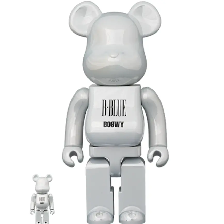 Mô Hình Bearbrick B-Blue Boowy 100% &amp; 400%