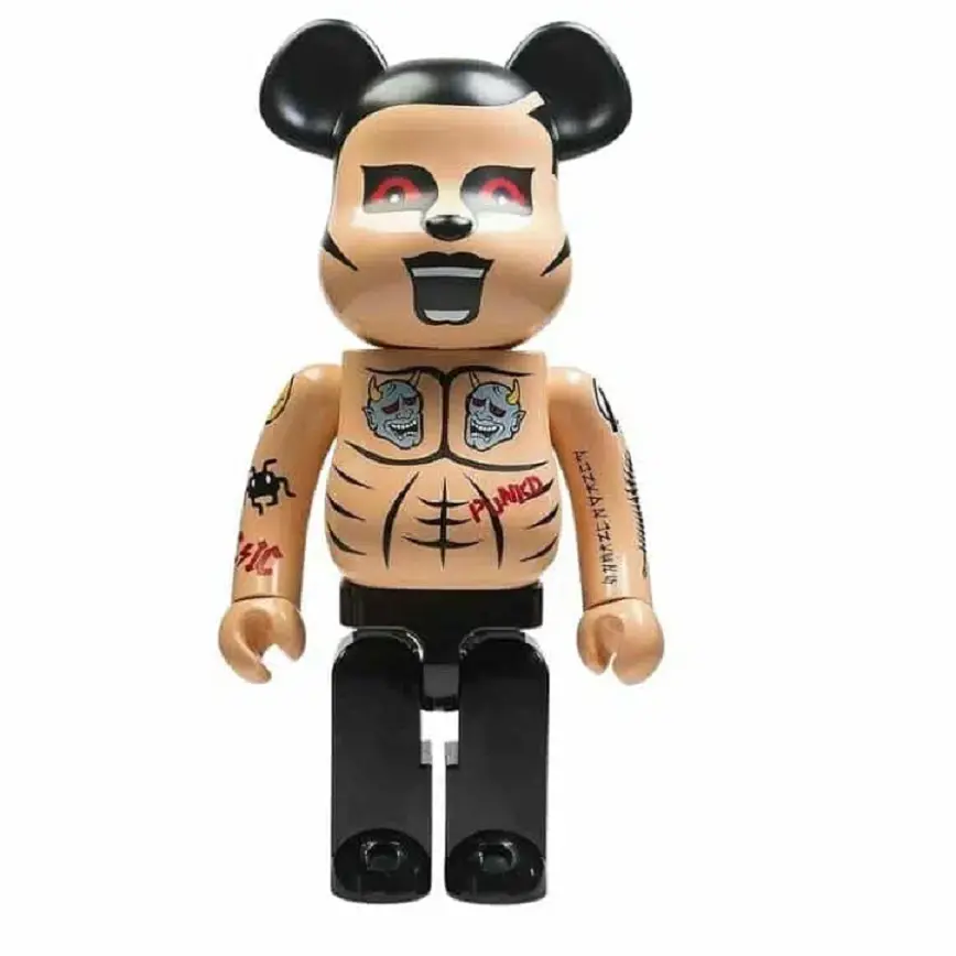 Mô Hình Bearbrick Punk Dunker Tattoo 1000%