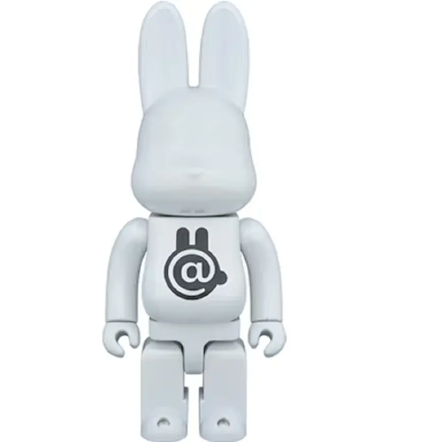 Mô Hình Bearbrick Rabbrick White Chrome 400%