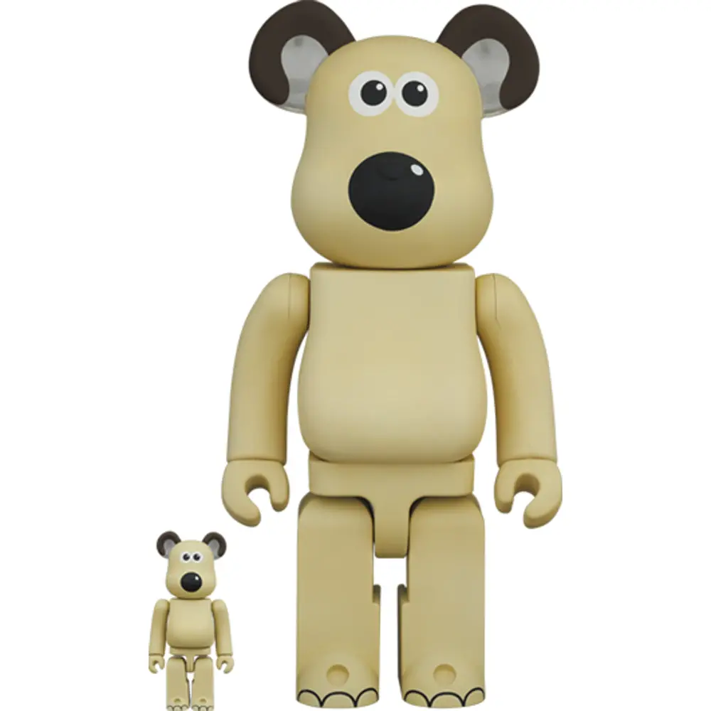 Mô Hình Bearbrick Wallace & Gromit "Gromit"