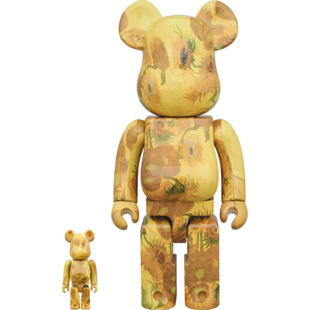 Mô Hình Bearbrick Van Gogh Museum Sunflowers