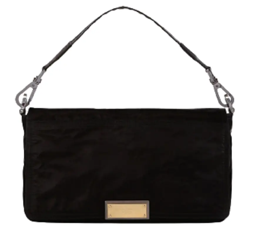 Túi Dolce &amp; Gabbana Nero Sicilia Dna Nylon Crossbody Bag
