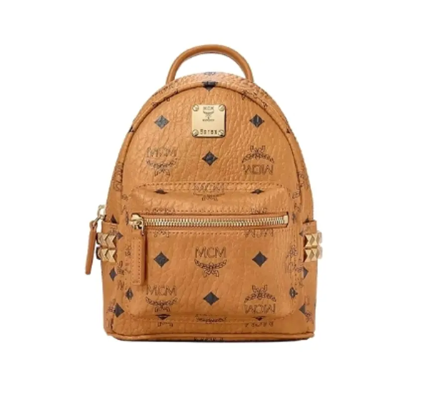 Balo MCM Stark Backpack Visetos Cognac MMK6SVE92CO001