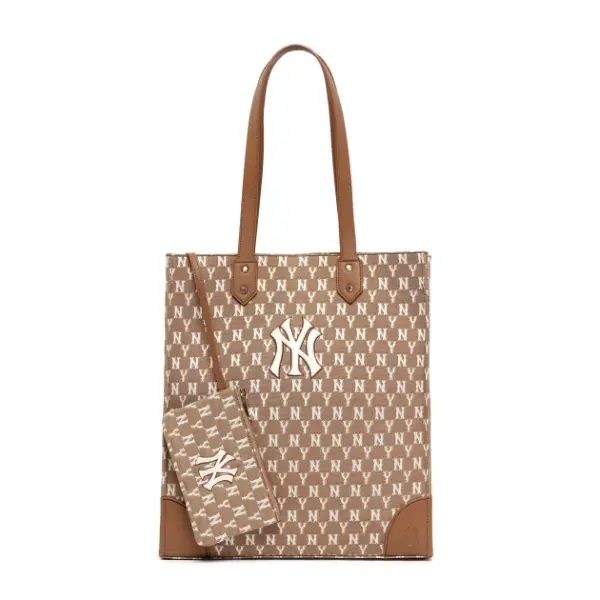 Túi MLB Monogram Jacquard Shopper Bag NY Yankees 3AORL031N-50BGS