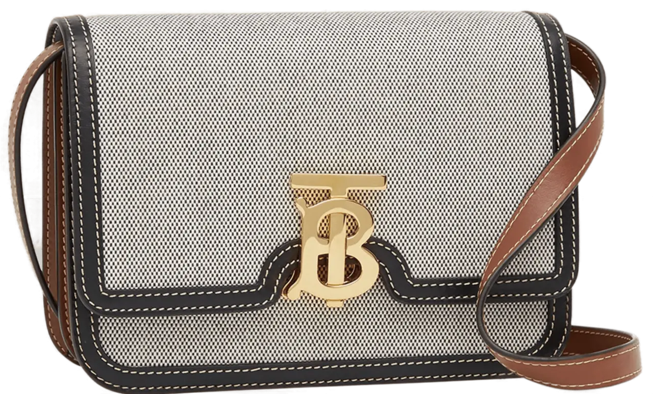 Túi Burberry Small Tri-tone TB Bag 'Black Tan' 80306661