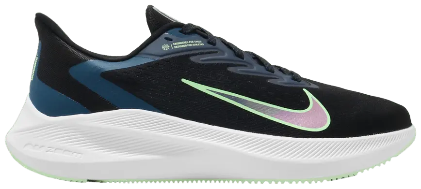 Giày Nike Zoom Winflo 7 'Black Valerian Blue' CJ0291-004