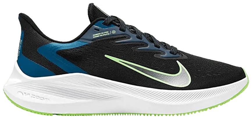 Giày Nike Wmns Zoom Winflo 7 'Black Vapor Green' CJ0302-003