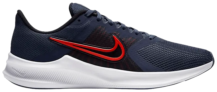 Giày Nike Downshifter 11 'Thunder Blue Chile Red' CW3411-400