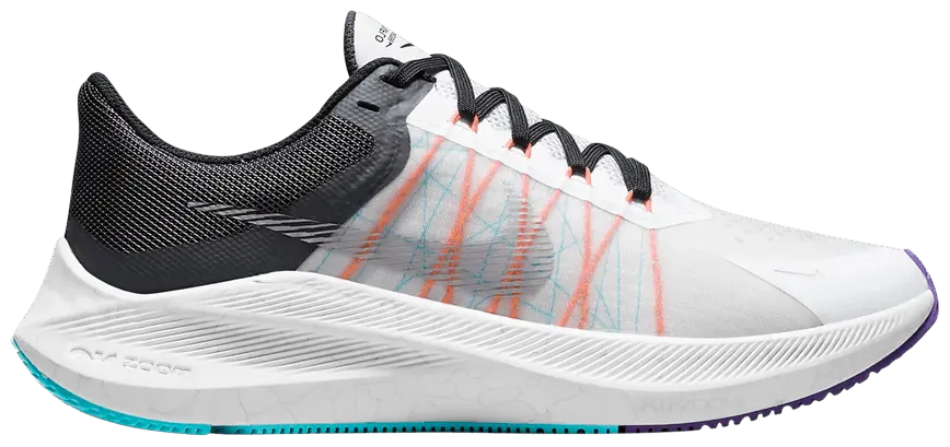 Giày Nike Wmns Zoom Winflo 8 'White Black' CW3421-103