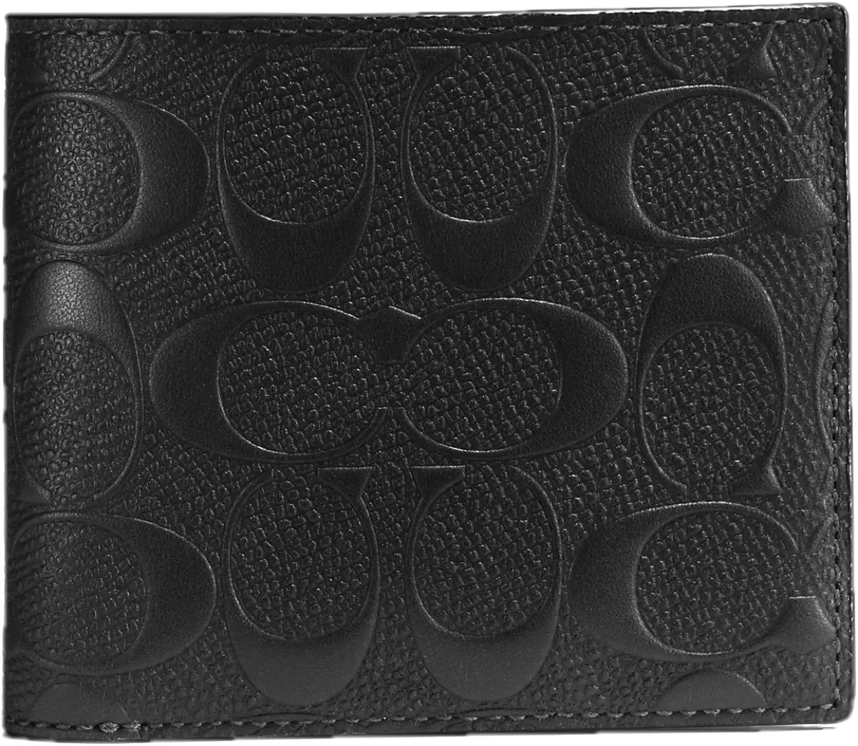 Ví Coach 3 In 1 Wallet In Signature Leather 'Black' 75371-BLK