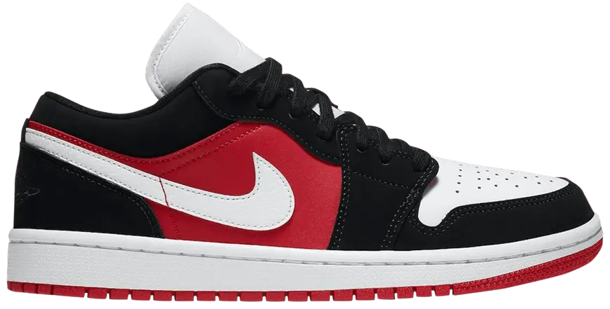 Giày Nike Wmns Air Jordan 1 Low 'Gym Red Black' DC0774-016