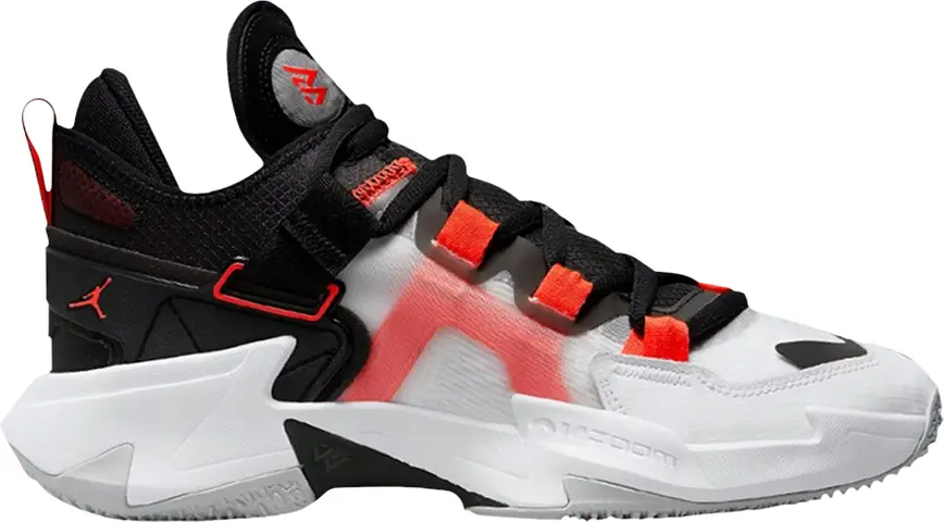 Giày Nike Jordan Why Not 5 Pf 'White Bright Crimson Black' DC3638-160