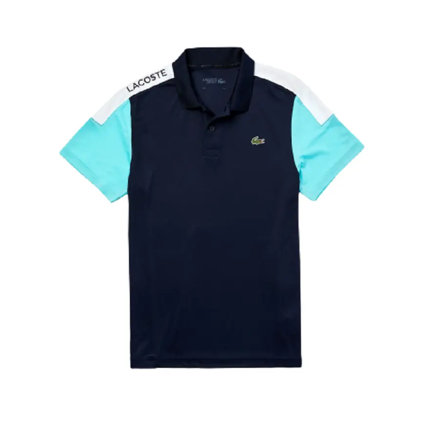 Áo Lacoste Polo SPORT Breathable Pique Turquoise DH4864-51-2YE