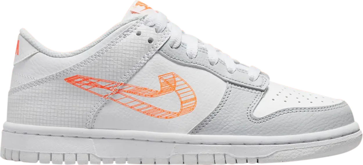 Giày Nike Dunk Low SE GS '3D Swoosh' DR0171-100
