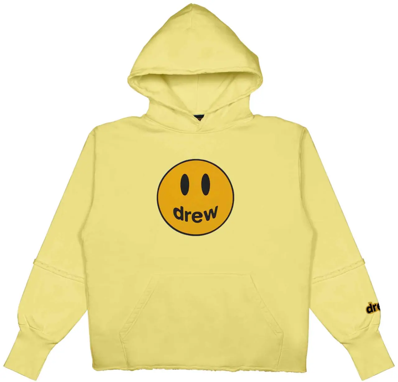 Áo Drew House Deconstructed Mascot Hoodie Light Yellow